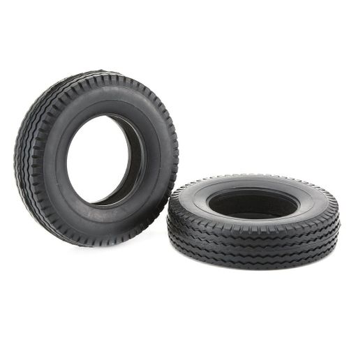 Pneus En Caoutchouc Pour Voiture Radiocommandée 1/14, 2 Pièces, Pour Tracteur 1:14 Tamiya, Remorque D'escalade Rc, Composant De Voiture