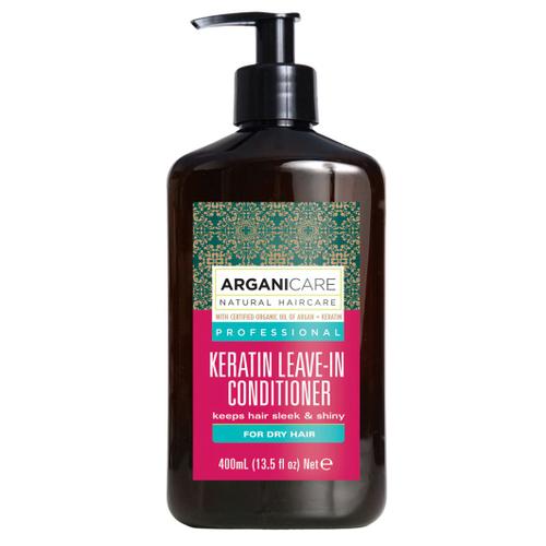 Soin Sans Rinçage Keratin Cheveux Secs Arganicare 400ml 