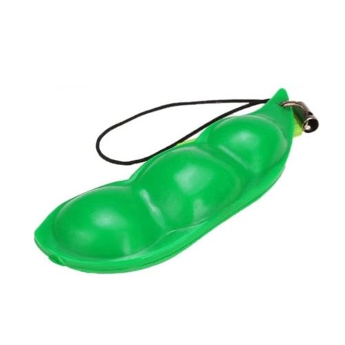 Porte-Clés En Forme De Haricot Pour Téléphone Portable, Jouet Mignon, Pour Réduire L'Anxiété Et Le Stress