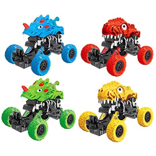 Voitures Pour Enfants, 1 Pièce, Camion Monstre, Puissance De Friction, Véhicules Dinosaures, Bébés Garçons, Super Voitures, Jouets Pour Enfants