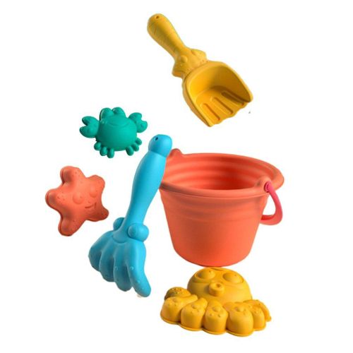 Jouets De Plage Pour Enfants, 6 Pièces, Jeu De Plage Pour Bébé, Kit De Bac À Sable, Jouets D'été Pour Jouer À L'eau
