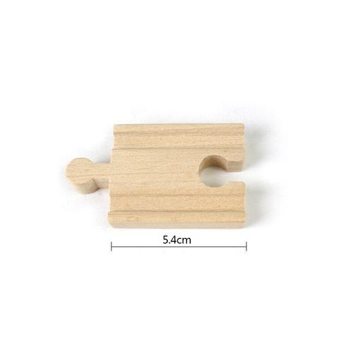 Circuit De Chemin De Fer Jouet En Bois Pour Enfant, Rail De Train Compatible Avec Toutes Les Marques Thomas, Jeu De Construction De Piste Éducatif Pour Fille Et Garçon, Accessoires Universels,