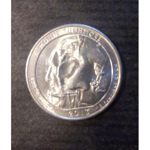 25 Cents Usa/ Etats Unis De 2013 Mount Ruhmore South Dakota