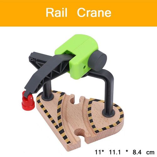 Rails De Train En Bois Pour Enfants, Jouets Magnétiques Adaptés À Toutes Les Marques