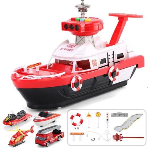 Piste De Simulation Musicale Pour Enfant, Inertie, Jouet, Bateau, Stockage, Passager, Avion, Police, Sauvetage, Pour Garçon, Nouvelle Collection 2021