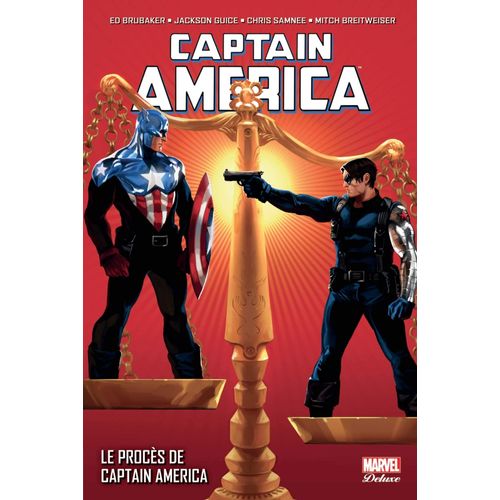 Le Procès De Captain America - Ed Brubaker - Deluxe Panini Comics