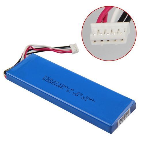 Batterie Compatible Avec Jbl P5542100-P Pour Jbl Pulse 2, Pulse 3 [6000mah - 3.7v - Lipo - 100% Compatible]