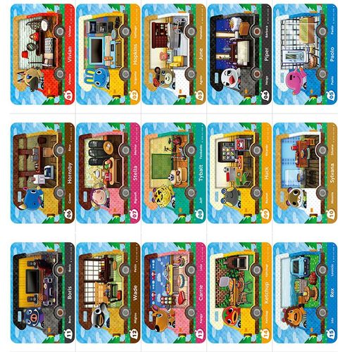 50pcs Carte Amiibo Animal Crossing, Rv Cartes Rares Pour Animal Crossing New Horizons