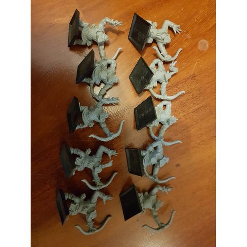 Figurines Lot De 10 Archers Orcs En Plastique - Pour Jdr D&d Ad&d Warhammer