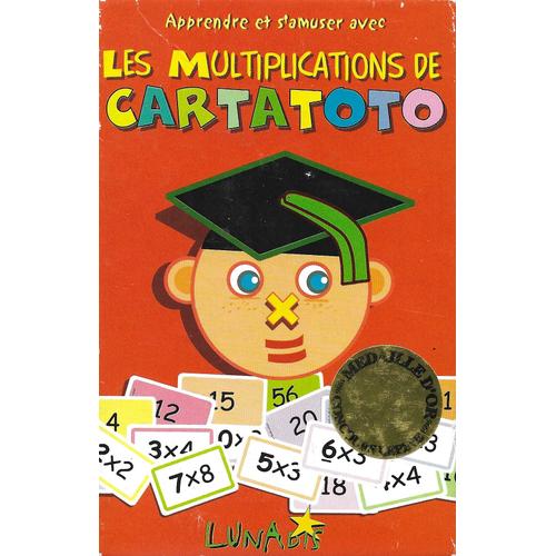 Jeu Cartatoto, Les Multiplications Cartatoto, Lunadis