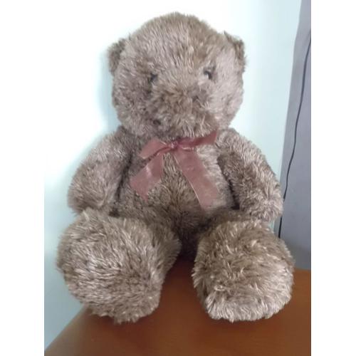 Peluche Ours Marron Aubert