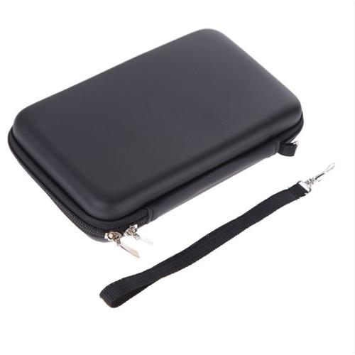 Étui Nintendo New 2ds Xl/Ll Housse De Transport Rigide Pour Les Consoles Nintendo Ds Avec Dragonne ,Noir