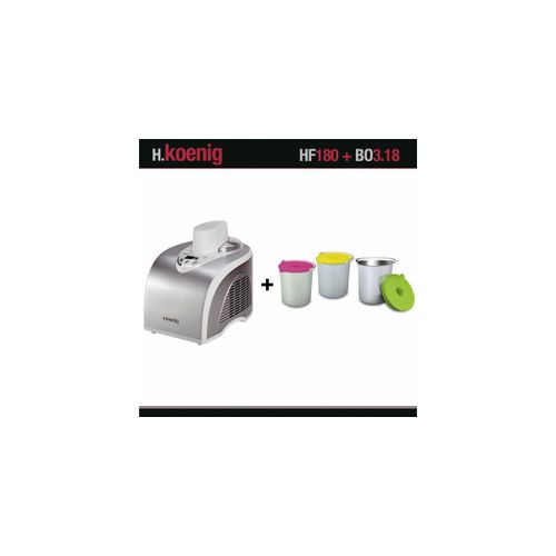 H.Koenig Hf180 + Bo318 Turbine A Glace + Lot De 3 Bols