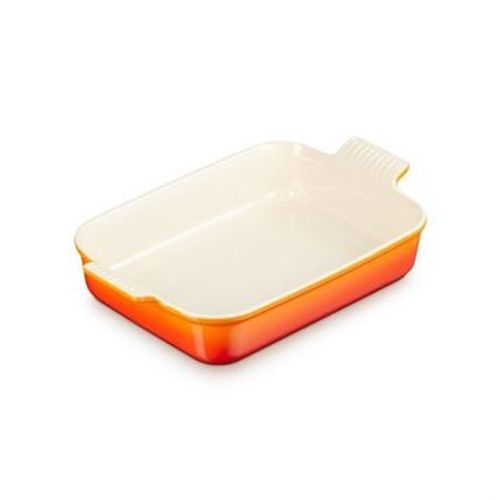 Plat Rectangulaire En Céramique 32 Cm Volcanique