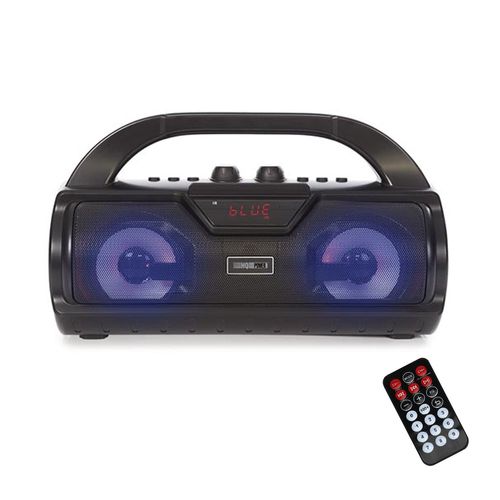 Enceinte bluetooth FluidE Bazooka XII, 2x15W, MP3 / SD / USB / AUX
