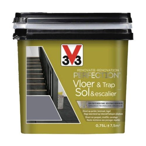 V33 Rénovation Perfection Peinture Sol & Escalier Carbonate
