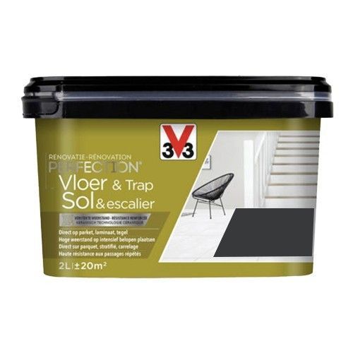 V33 Rénovation Perfection Peinture Sol & Escalier Tarmac