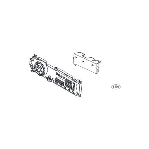 Carte électronique Platine afficheur repère F110 Lave-linge (EBR31484309 LG)