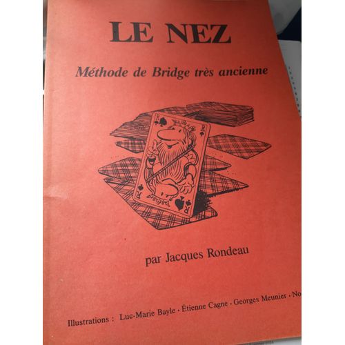 Le Nez Méthode De Bridge Très Ancienne