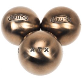 Boules De Pétanque Obut Boules De Pétanque Obut Atx Competition 74mm M Argent Métalisé 670g