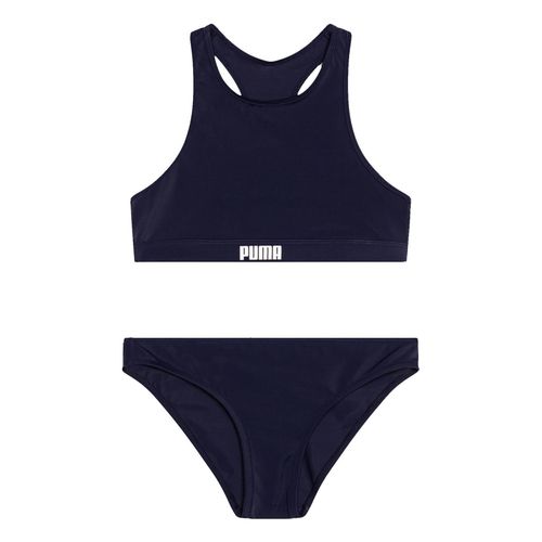 Maillot De Bain 2 Pièces Puma Puma Swim Girls Racerback Bikini Set 1p Bleu Marine