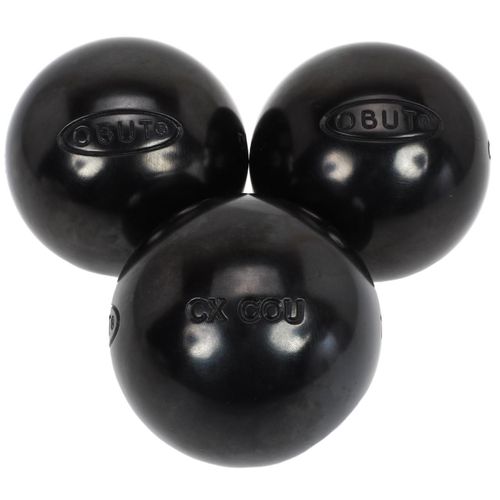 Boules De Pétanque Obut Boules De Pétanque Obut Cx.Cou Noire 75mm Noir 730g