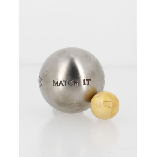 Boules De Pétanque Obut Occasion - Lot De 3, Acier, Bon état, Fabriqué En France