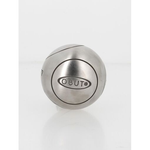 Boules De Pétanque OBUT MATCH - 74mm 710g Lisse, Acier Carbone, Set Compétition