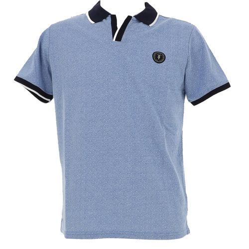Polo Manches Courtes Le Temps Des Cerises Veras Pol H Blue Bleu Ciel