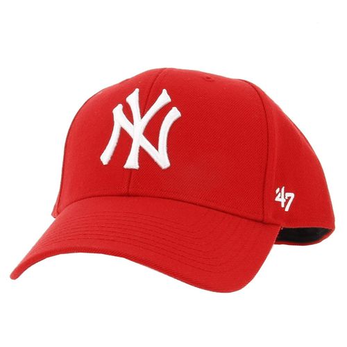 Casquette 47 Brand Ny Yankees Mvp Snapback Red Rouge