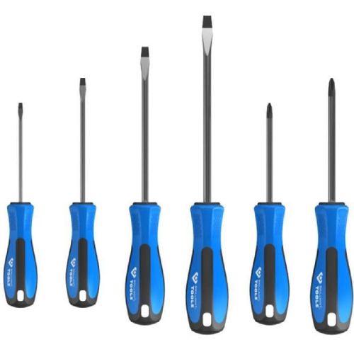 Brilliant Tools - Jeu de tournevis fente. PH | 6 pcs