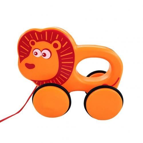 Chariot De Dessin Animé Cheval Lion Hippopotame, Tracteur De Voiture, Jouet Éducatif À Remonter Pour Enfants, Cadeaux Pour Bébés