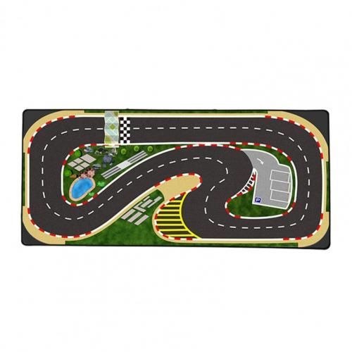 Tapis De Route À Isolation Phonique Amusant, Tapis De Jeu Multicolore Pour Voiture, Bouclier Sonore Pour Chambre À Coucher, Jouet De Voiture, Cartes De Suivi Pour Jouer