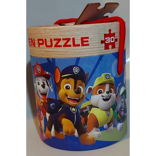 La Pat Patrouille - Puzzle Bois - 30 Pièces 