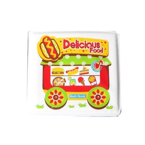 Livre De Bain En Tissu Doux Pour Bébé, Jouet De Développement De Dispositif Bb, Livre D'apprentissage De Cognition, Livre Silencieux Pour Enfants, Étanche Eva