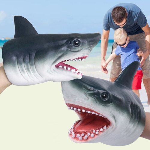 Marionnette À Main De Requin, Gants De Tête D'Animal, Jouets Pour Enfants, Cadeau Pour Histoires, Modèle De Requin, Jouet Gag, Blagues, Cadeaux Pour Enfants