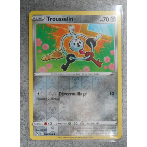 Trousselin Reverse 186/264 - Eb8 - Poing De Fusion - Vf