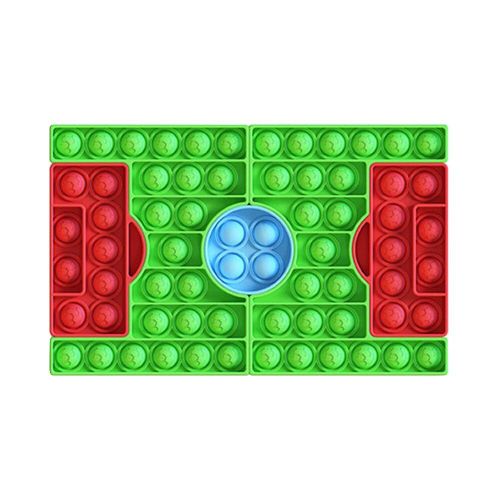 Jouets Sensoriels Anti-Stress, Puzzle Pour Adultes Et Enfants, Coupe Européenne En Silicone, Épissure De Terrain De Football, Push Bubble Fidget