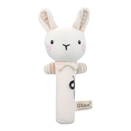 Hochet Rond En Coton Pour Bébé, Animal De Dessin Animé, Bâton De Berceau, Poupée, Jouet Apaisant, Éléphant, Lapin, Ours En Peluche