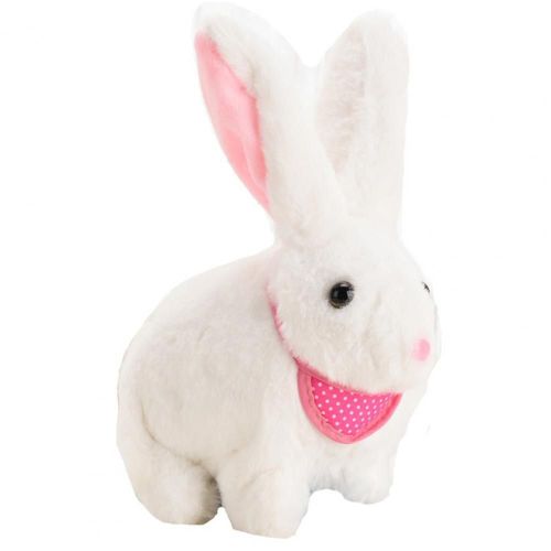 Peluche Électrique Pour Enfants, Oreilles Mobiles, Lapin, Jouet En Peluche, Amusant