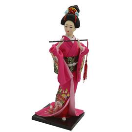 12inch Kimono japonais Geisha Doll Poupée asiatique Figurine miniature  Collectionnable Statues de poupée japonaise pour Décors d'objets de  collection, Style D