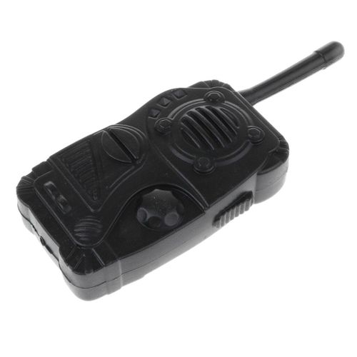 Walkie-Talkie Pour Policier, Costume D'Halloween Pour Enfants Et Garçons, Accessoires De Jeu De Rôle Pour Faire Semblant De Police