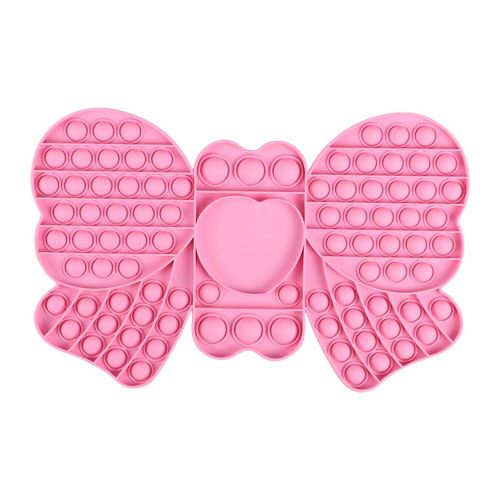 Grande Bulle De Poussée De N¿Ud Papillon, Jouet De Secoueur Sensoriel Pour Enfants Et Adultes, Anti-Anxiété, Soulagement Du Stress, Besoins D'autisme