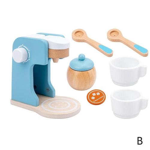 Simulation De Cuisine Pour Enfants, Cadeau D'Anniversaire Pour Fille, Maison Coupée Pour Bébé, Jouet Happy Play, Bois D1d5