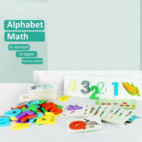 Jouets Éducatifs En Bois Montessori Pour Enfants, Puzzle 3d En Bois, Jouets D'Apprentissage Des Maths Pour Tout-Petits De 2 3 4 5 Ans