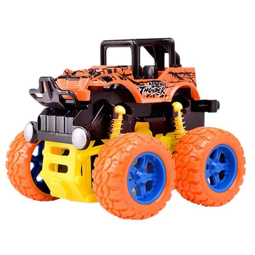 Camion Monstre À Inertie, Voiture À Friction, Gros Pneu, Jouet, Cadeau D'Anniversaire Pour Enfants, Styles Aléatoires
