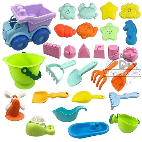 Jouets De Plage Doux Pour Bébé, Jeu De Plage Pour Enfants, Kit De Bac À Sable, Jouet D'été Pour Jeu D'eau, Chariot