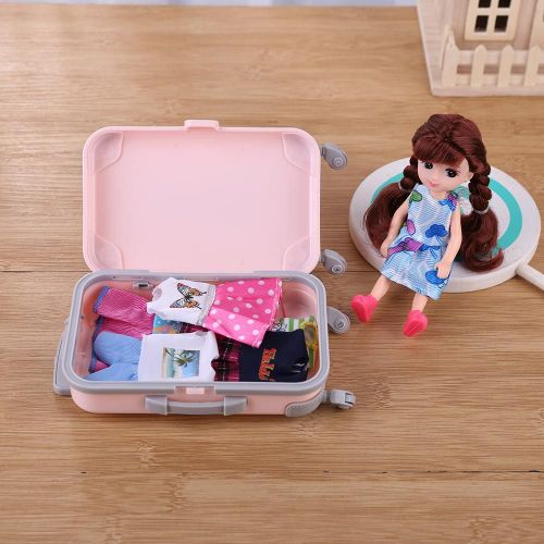 Valise De Voyage En Plastique 3d Pour Poupée Barbie, Jouet, Maison De Jeu, Cadeau Professionnel Et À Un Prix Avantageux
