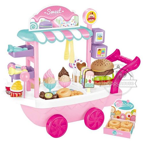 Mini Chariot À Glaces Pour Enfants, Jouets Éducatifs Pour La Maison