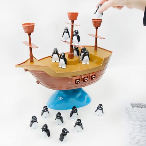 Mini Bateau Pirate Jouet Éducatif Pour Enfants, Modèle De Nouveauté, Puzzle De Loisirs Interactif Portable, Aide Pédagogique Pour La Maternelle